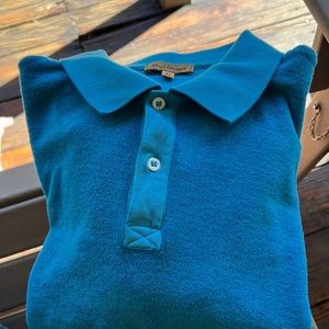 Cotton Terry Cloth Short Sleeve Polo